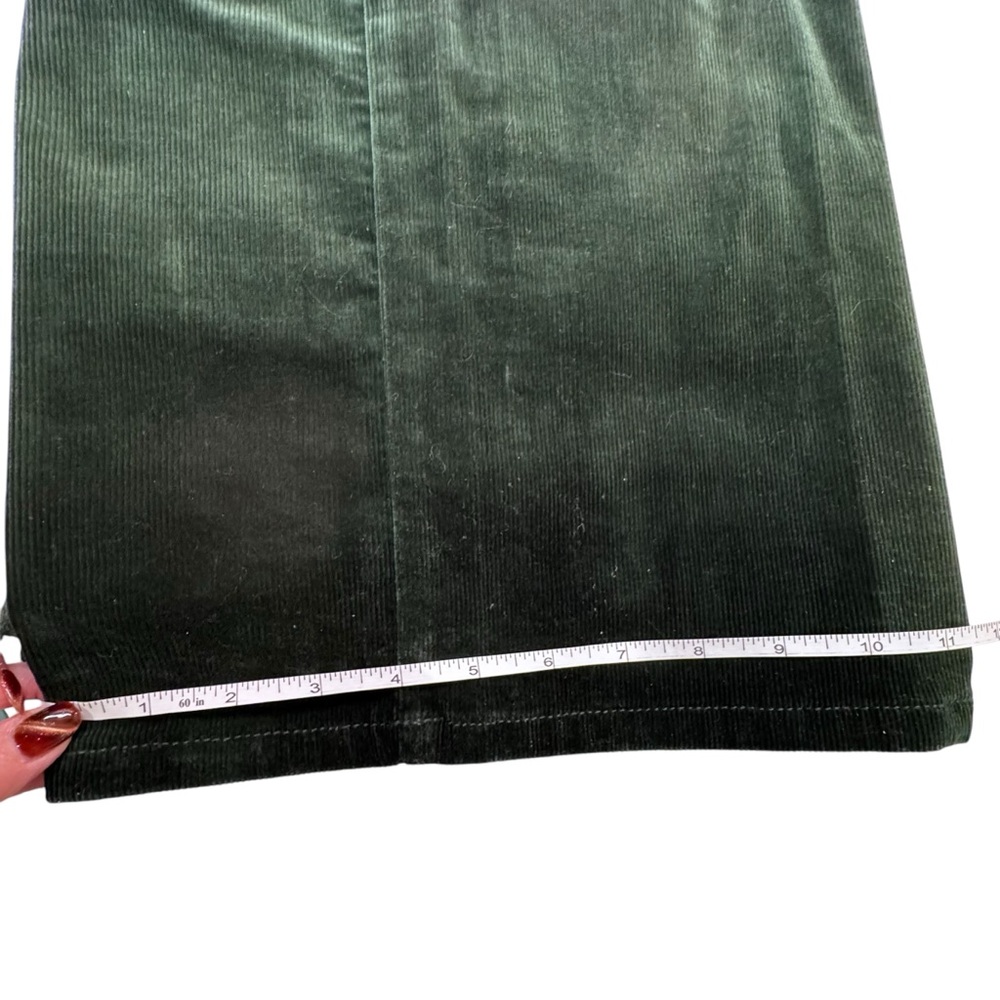 Special A - green corduroy jeans- size 7 (28) women’s - NWT - Picture 11 of 12